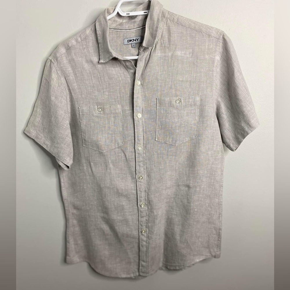 DKNY MENS BUTTON DOWN SHIRT